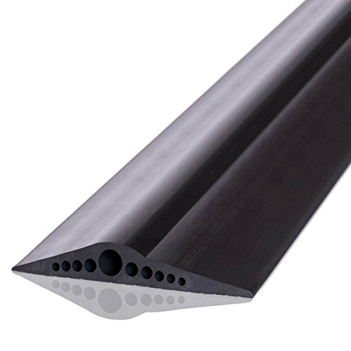 STEIGNER Garagentor Dichtung Bodenabdichtung aus EPDM, 1,5 m, 28 mm x 155 mm, SGD03 von STEIGNER