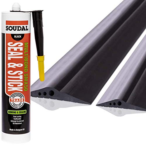 STEIGNER Garagentor Dichtung inkl. Montagekleber Bodenabdichtung aus EPDM, 1m, 20mm x 112mm, SGD02 STEIGNER Garagentor Dichtung inkl. Montagekleber Bodenabdichtung aus EPDM, 1m, 20mm x 112mm, SGD02 von STEIGNER