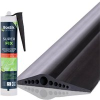 Steigner - Garagentor Dichtung inkl. Montagekleber Bodenabdichtung aus epdm, 2,5 m, 28 mm x 155 mm, SGD03 Steigner - Garagentor Dichtung inkl. Montagekleber Bodenabdichtung aus epdm, 2,5 m, 28 mm x 155 mm, SGD03 von STEIGNER