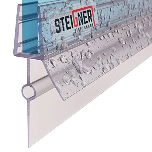 STEIGNER Duschdichtung, 100cm, Glasstärke 7/ 8 mm, Gerade PVC Ersatzdichtung für Dusche, UK22 STEIGNER Duschdichtung, 100cm, Glasstärke 7/ 8 mm, Gerade PVC Ersatzdichtung für Dusche, UK22 von STEIGNER