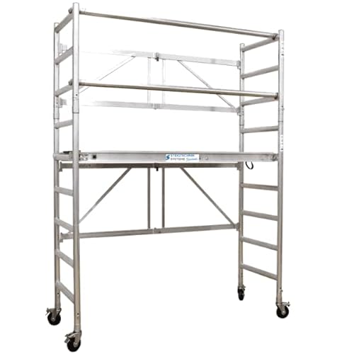 Klappgerüst Aluminium - Faltgerüst/Rollgerüst 2,75-8,80m - Fahrgerüst für Handwerk & Industrie - 75er EXPRESS - TÜV DIN EN 1004 - STEIGTECHNIK SYSTEME Klappgerüst Aluminium - Faltgerüst/Rollgerüst 2,75-8,80m - Fahrgerüst für Handwerk & Industrie - 75er EXPRESS - TÜV DIN EN 1004 - STEIGTECHNIK SYSTEME von STEIGTECHNIK SYSTEME