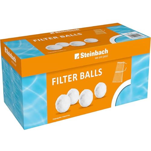 STEINBACH Filter Balls 700 g | Filterbälle ersetzt 25 kg Filtersand | filtert bis zu 1,5 μm | einfache Anwendung & hohe Schmutzaufnahme | für Sandfilteranlagen & Salzwasser geeignet STEINBACH Filter Balls 700 g | Filterbälle ersetzt 25 kg Filtersand | filtert bis zu 1,5 μm | einfache Anwendung & hohe Schmutzaufnahme | für Sandfilteranlagen & Salzwasser geeignet von STEINBACH