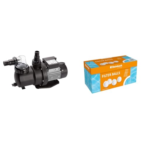 Steinbach Filterpumpe SPS 50-1 – 040921 & Filter Balls – 040050 – Reinigende Filterbälle für Pools – Kompatibel mit Allen handelsüblichen Sandfilteranlagen – 700 g – Steinbach Verpackung Steinbach Filterpumpe SPS 50-1 – 040921 & Filter Balls – 040050 – Reinigende Filterbälle für Pools – Kompatibel mit Allen handelsüblichen Sandfilteranlagen – 700 g – Steinbach Verpackung von STEINBACH