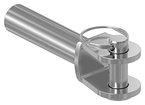 STEINBACHER© | Edelstahl Gabelterminal mit Innengewinde. M8 links, V4A von STEINBACHER