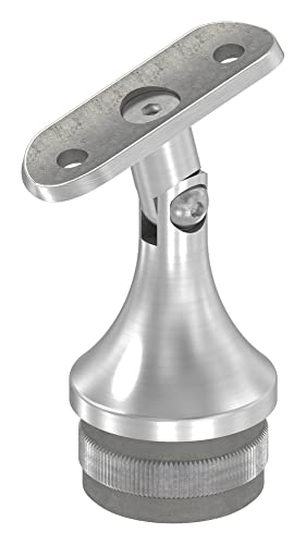 STEINBACHER© | Edelstahl Handlaufstütze mit Gelenk für Rohr 42,4mm / 42,4mm von STEINBACHER