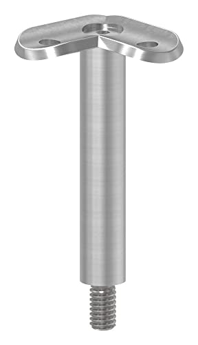 STEINBACHER© | Edelstahl Handlaufstütze mit Platte 90° - 42,4mm, V2A von STEINBACHER