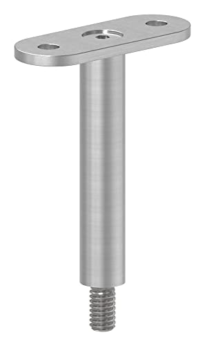 STEINBACHER© | Edelstahl Handlaufstütze mit Platte flach, V2A von STEINBACHER