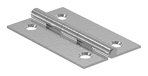 STEINBACHER© | Edelstahl Scharnier 50x30mm mit festen Zapfen, V2A von STEINBACHER