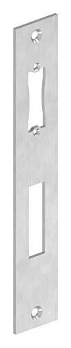 STEINBACHER© | Edelstahl V2A Schließblech für Einsteckschlösser, Breite 40mm von STEINBACHER