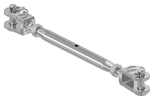 STEINBACHER© | Edelstahl Wantenspanner Gabel/Gabel, Gewinde M5, V4A von STEINBACHER