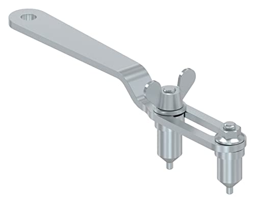 STEINBACHER© | Gabelschlüssel für Glasschiebetür, Stahl verzinkt von STEINBACHER