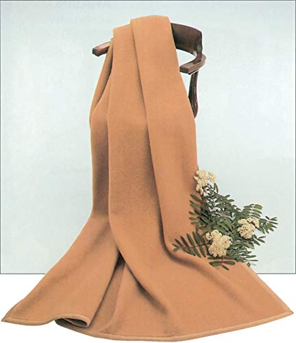 STEINBECK Decke Algier aus 100% Kamelhaar, Farbe Kamel in Zwei Größen, 150x200 cm Gewicht 2000 g von STEINBECK