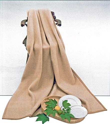 STEINBECK Decke Baku aus 100% Cashmere, Größe 100/150 Gewicht 700g, Creme von Steinbeck