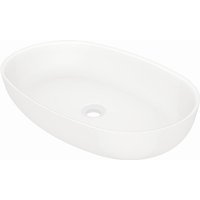 Steinberg Armaturen - Steinberg Serie 440 Aufsatzwaschtisch, oval, 600x400x130mm, von STEINBERG ARMATUREN