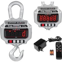 3 Tonnen ferngesteuerte industrielle Hakenwaage – LED 3 Tonnen ferngesteuerte industrielle Hakenwaage – LED von STEINBERG SYSTEMS