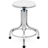 Steinberg Systems - Hocker, Werkstatt-Laborhocker, Edelstahl, 45-60 cm, bis 150 kg von STEINBERG SYSTEMS