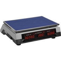 Kontrollwaage Ladenwaage Kassenwaage Marktwaage Waage LED 30 Kg 2 G von STEINBERG SYSTEMS