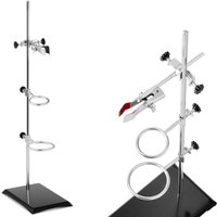 Steinberg Systems - Laborstativ Laborständer Klemme Muffe Laborstativ 570 mm Set Stativklemme Ringe von STEINBERG SYSTEMS
