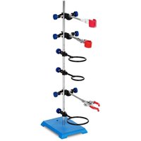Laborstativ Laborständer Klemme Muffe Ring Laborstativ Set Laborzubehör von STEINBERG SYSTEMS