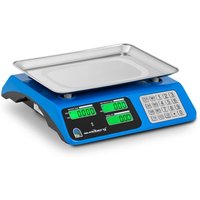Digital Kontrollwaage Obstwaage Ladenwaage Preisrechenwaage 40 kg / 2 g von STEINBERG SYSTEMS