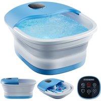 Faltbares Fußsprudelbad mit Fernbedienung Platzsparend Intensiver Whirlpool-Effekt / Sprudelfunktion 60 min. Timer 3 Temperaturstufen Fußmassagegerät Faltbares Fußsprudelbad mit Fernbedienung Platzsparend Intensiver Whirlpool-Effekt / Sprudelfunktion 60 min. Timer 3 Temperaturstufen Fußmassagegerät von STEINBORG