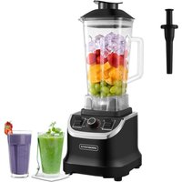 Hochleistungsmixer Professioneller Standmixer 2L bpa Frei Smoothie Maker Gastro Universalmixer Power Profi Mixer Küchenmixer Blender - Steinborg Hochleistungsmixer Professioneller Standmixer 2L bpa Frei Smoothie Maker Gastro Universalmixer Power Profi Mixer Küchenmixer Blender - Steinborg von STEINBORG
