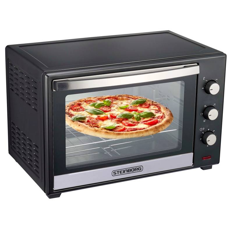 Steinborg SB-3006 Backofen 60 Liter 2000 Watt Schwarz von STEINBORG