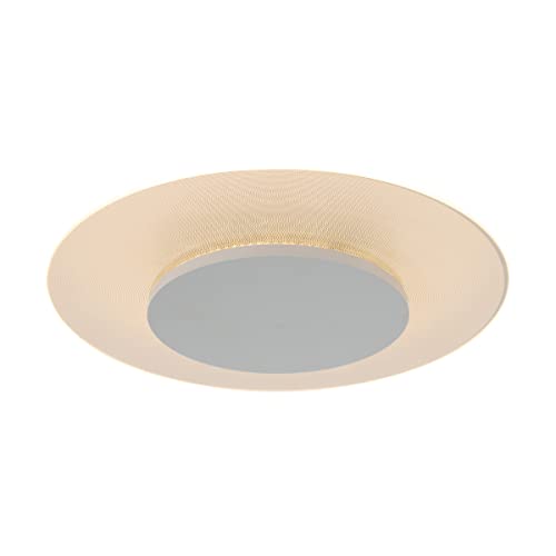 Steinhauer deckenleucht Lido - glas - metall - 36 cm - Eingebaut (LED) - 7798W von Steinhauer