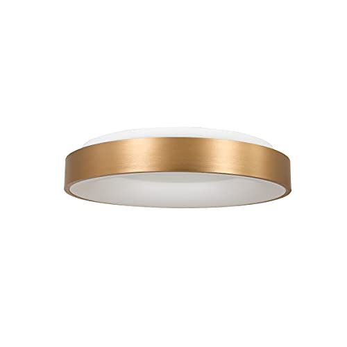 Steinhauer Ringlede Deckenleuchte Gold 38 cm Breit LED von STEINHAUER VERLICHTING