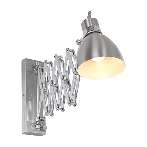 Steinhauer Spring Wandleuchte Stahl 89 cm tief von STEINHAUER VERLICHTING
