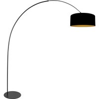 Anne Lighting - stehlampe - Curve - schwarz - metall - bogenlampe von STEINHAUER