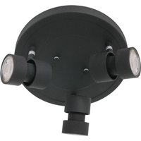 Spot - Natasja led - schwarz - metall - ø 28cm - - Steinhauer von STEINHAUER