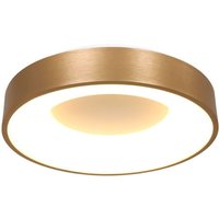 Led Deckenleuchte Ringlede in Gold und Weiß 30W 2800lm - yellow - Steinhauer von STEINHAUER