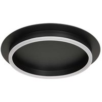 Steinhauer - deckenleuchte - Ringlux - schwarz - metall - ø 32cm von STEINHAUER