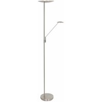 [GEBRAUCHT] Steinhauer Daphne Deckenfluter Stehlampe Leuchte LED Stahl gebürstet 2-flammig von STEINHAUER