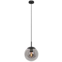 [GEBRAUCHT] Steinhauer Hängeleuchte Bollique schwarz Ø 25 cm Glas Kugel Deckenlampe Lampe von STEINHAUER