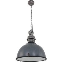 Gebraucht] Steinhauer Graue Hängelampe Bikkel Xxl Hängeleuchte Deckenlampe Industriedesign B-Ware von STEINHAUER