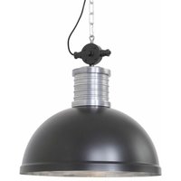 Gebraucht] Steinhauer Hängeleuchte Brooklyn Deckenlampe Lampe Metall E27 1 Flammig Schwarz B-Ware von STEINHAUER