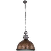 Steinhauer - hängeleuchte - Bikkel - braun - glas metall - ø 52cm Steinhauer - hängeleuchte - Bikkel - braun - glas metall - ø 52cm von STEINHAUER