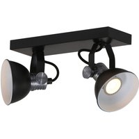 Steinhauer - led Wand Strahler Decken Leuchte rost braun Wohn Schlaf Zimmer Spot Lampe beweglich 1534ZW von STEINHAUER