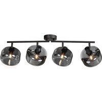 Mexlite - spot - Tenebris - schwarz - glas metall rauchglas - Mexlite - spot - Tenebris - schwarz - glas metall rauchglas - von STEINHAUER