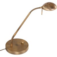 Mexlite - tischlampe - Biron - bronze - glas metall - von STEINHAUER