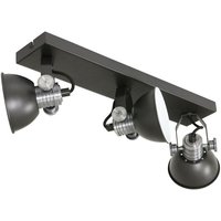 Steinhauer - led Spot Brooklyn in Schwarz und Weiß 3x 4,6W 1050lm - black von STEINHAUER