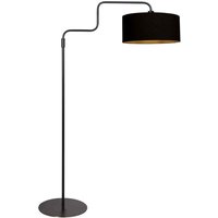 Steinhauer - stehlampe - Bloeba - schwarz - leinen metall - ø von STEINHAUER