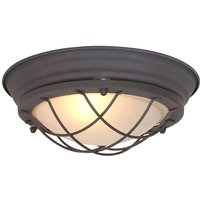 Steinhauer - Mexlite - deckenleuchte - Lisanne - braun - glas metall - ø 29cm Steinhauer - Mexlite - deckenleuchte - Lisanne - braun - glas metall - ø 29cm von STEINHAUER