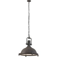 Steinhauer - Mexlite - hängeleuchte - Eliga - braun - glas metall - ø 40cm - von STEINHAUER