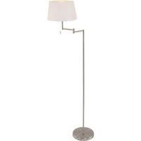 Steinhauer - Mexlite - stehlampe - Bella - stahl - metall stoff - leselampe - von STEINHAUER
