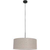 Steinhauer - hängeleuchte - Sparkled Light - grau - leinen metall von STEINHAUER