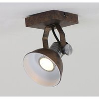 Led Spot Brooklyn in Braun und Weiß 4,6W 350lm GU10 - brown - Steinhauer von STEINHAUER