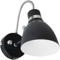 Wandlamp Spring - metall - metall - 12 cm - E27 - 6291ZW - Metall - Steinhauer von STEINHAUER